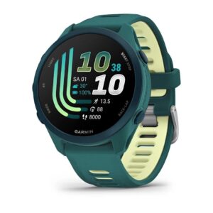 GARMIN GPS-Sportuhr Forerunner 170 Music Grün/Blau/Gelb