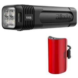 knog. Lichtset Blinder & Square Schwarz