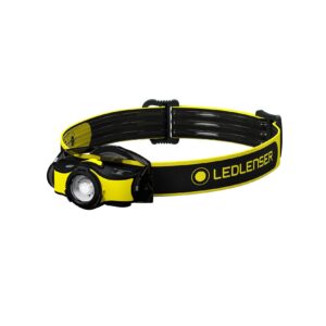 LED LENSER Stirnlampe iH5R Schwarz/Gelb