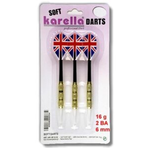 Karella Dartpfeile Softdart Blister-Set