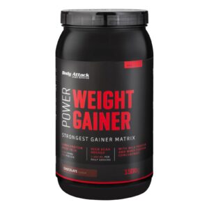 Body Attack Pulver Power Weight Gainer Erdbeere 1500 g