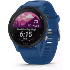 GARMIN GPS-Sportuhr Forerunner 255 Basic Dunkelblau/Schwarz