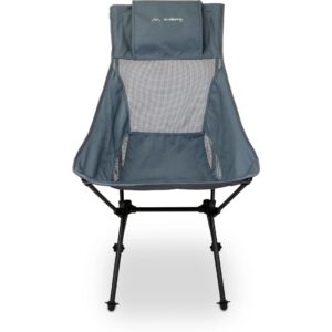 Trekony Campingstuhl Hoch Anthrazit