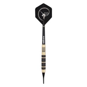 Unicorn Dartpfeile S/T Core Plus Win Black Brass – 19G, 3er Set