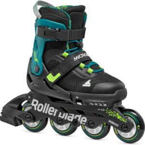 ROLLERBLADE Inline-Skates Microblade XT Schwarz/Petrolgrün, 33-36.5