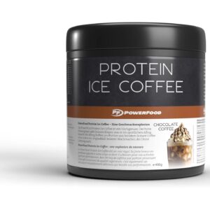 PowerFood Protein Ice Coffee Dose 450g, Chocolate Coffee