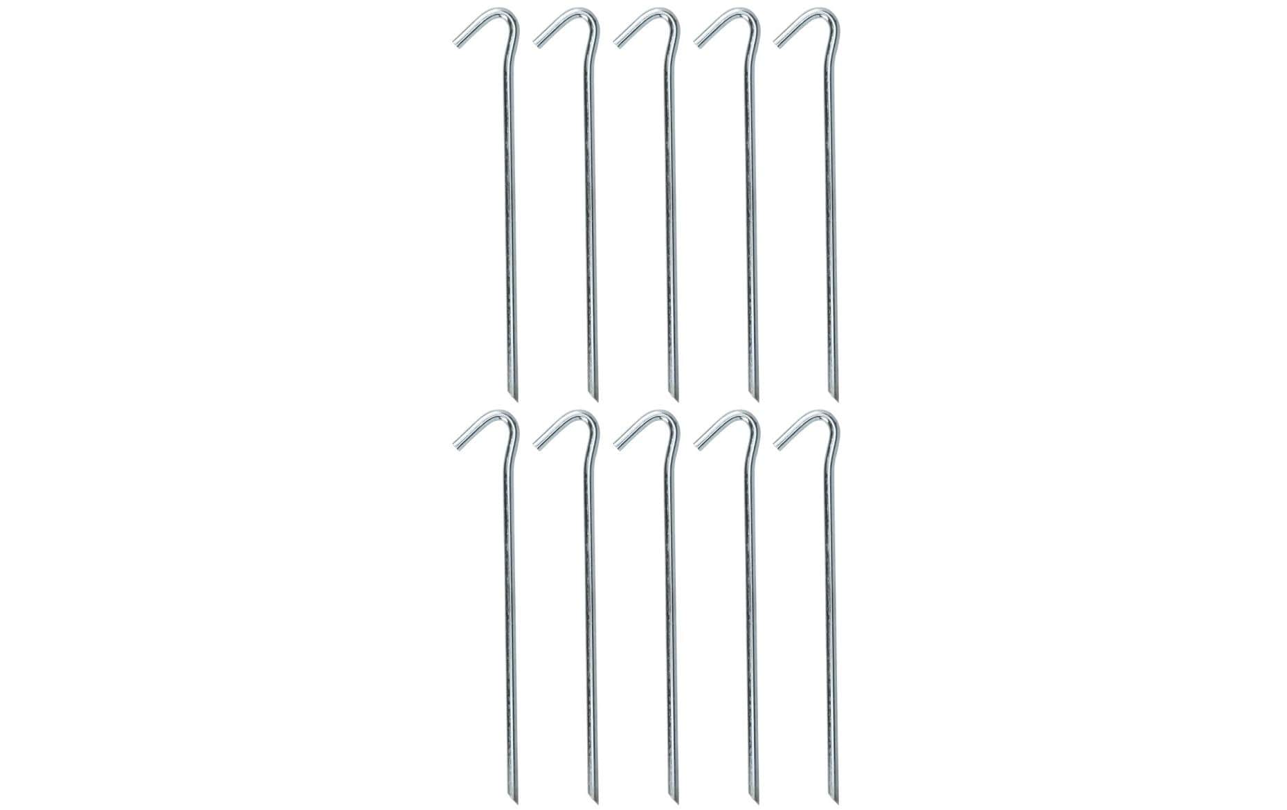 FTM Stahl-Hering 10 Stück, 23 cm, 47 g
