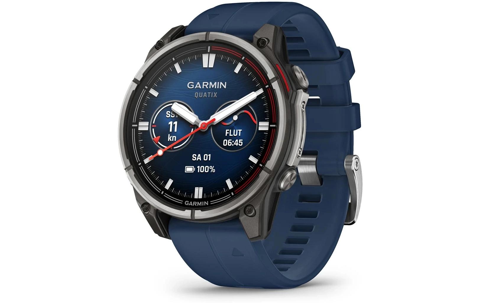 GARMIN GPS-Sportuhr Quatix 8 Pro 47 mm Marine
