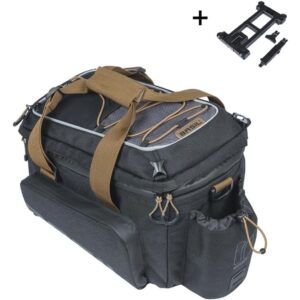 BASIL Gepäckträgertasche Miles XL Pro MIK 9-36 l schwarz