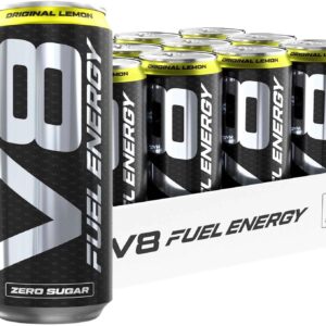 VAST V8 Fuel Energy Original Lemon 500 ml Can 12 Tray, EU