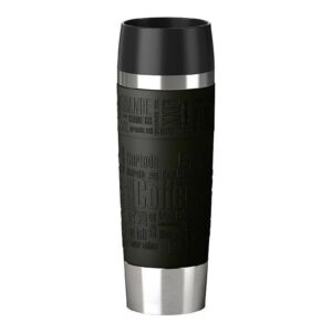 Emsa Thermobecher Travel Mug Grande 500 ml, Schwarz