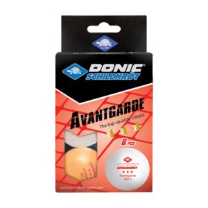DONIC Schildkröt Tischtennisball 3-Stern Avantgarde 6er Set