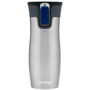 Contigo Thermobecher West Loop 470 ml, Silber