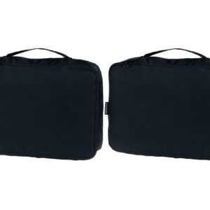 KOOR Kleiderbeutel Reesa, Grösse S, 2er-Pack, Schwarz