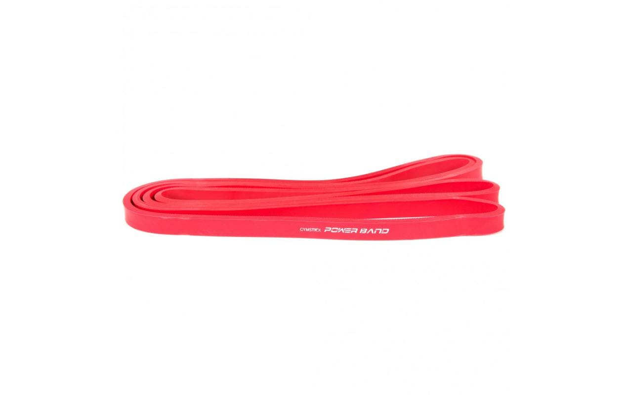 Gymstick Elastikband Power Band Rot, Leicht