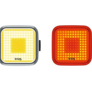 knog. Velolampe Blinder Square Twinpack Lichtset
