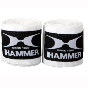 HAMMER Boxbandage elastisch, 4.5 m Schwarz