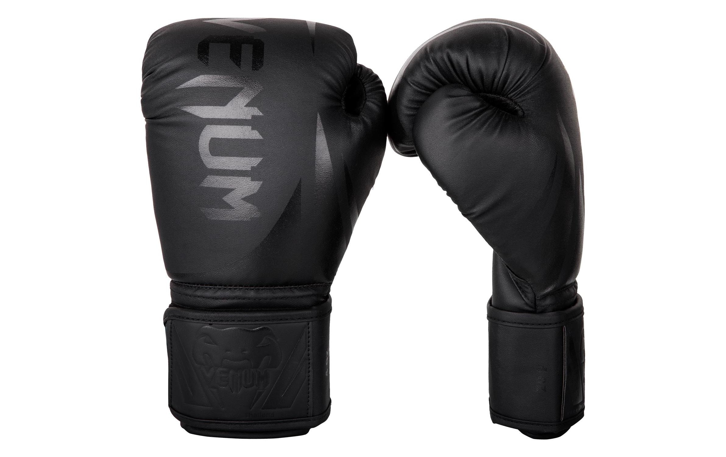 Venum Challenger 2.0 Kids Boxing Gloves 4 Oz, Schwarz