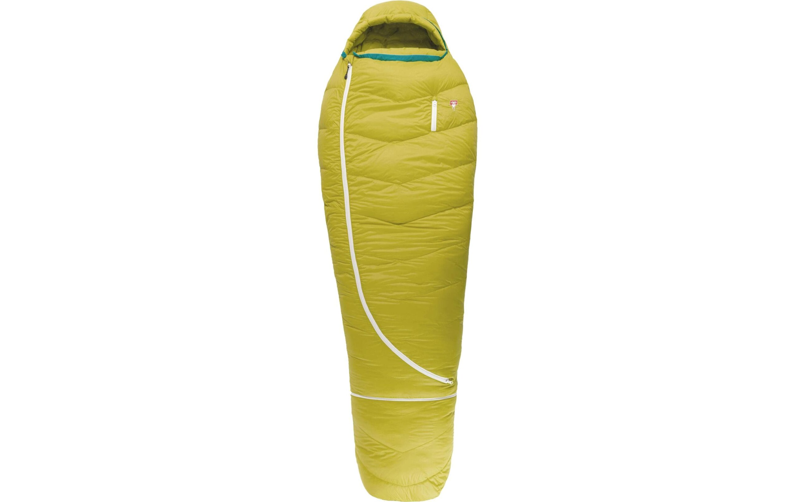 Grüezi Bag Kinderschlafsack Biopod DownWool KidsTeen Citron