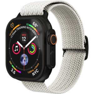Vonmählen Armband Woven Loop Apple Watch 40/41/42 mm Cream Black