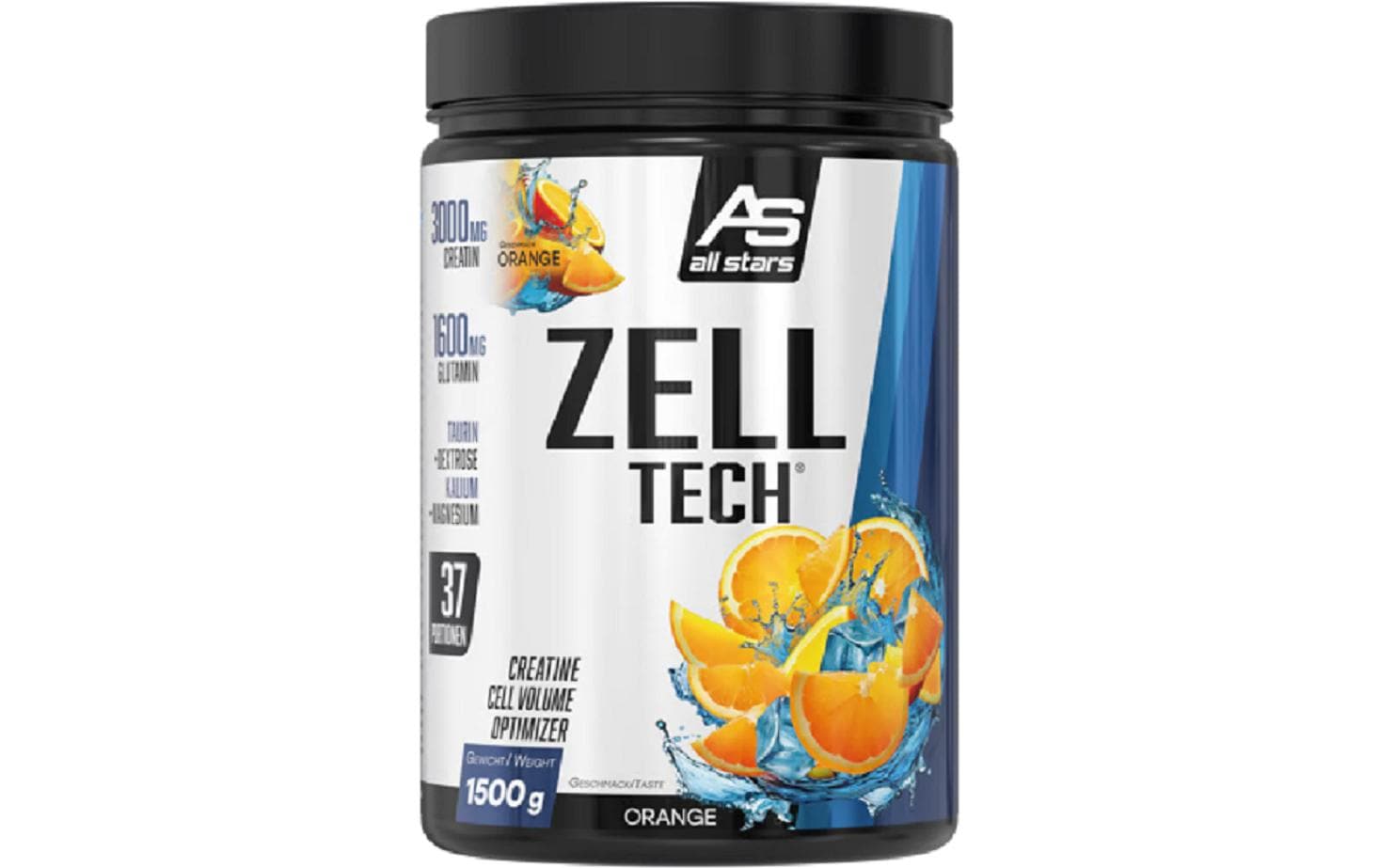 All Stars Pulver Zell Tech Orange 1500 g