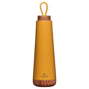 BioLoco Thermosflasche Loop-Mustard 500 ml, Gelb