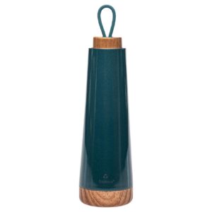 BioLoco Thermosflasche Loop-Petrol 500 ml, Dunkelgrün