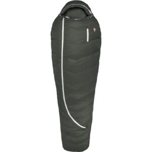 Grüezi Bag Schlafsack DownWool Summer 2.0 -3 °C 185 cm, Schwarz
