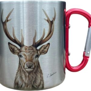 creanorm Edelstahl-Tasse Hirsch 330ml