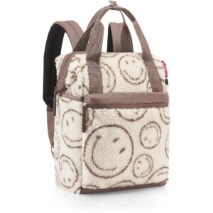 Reisenthel Rucksack Allrounder R 12 l, Smiley Teddy Chocolate