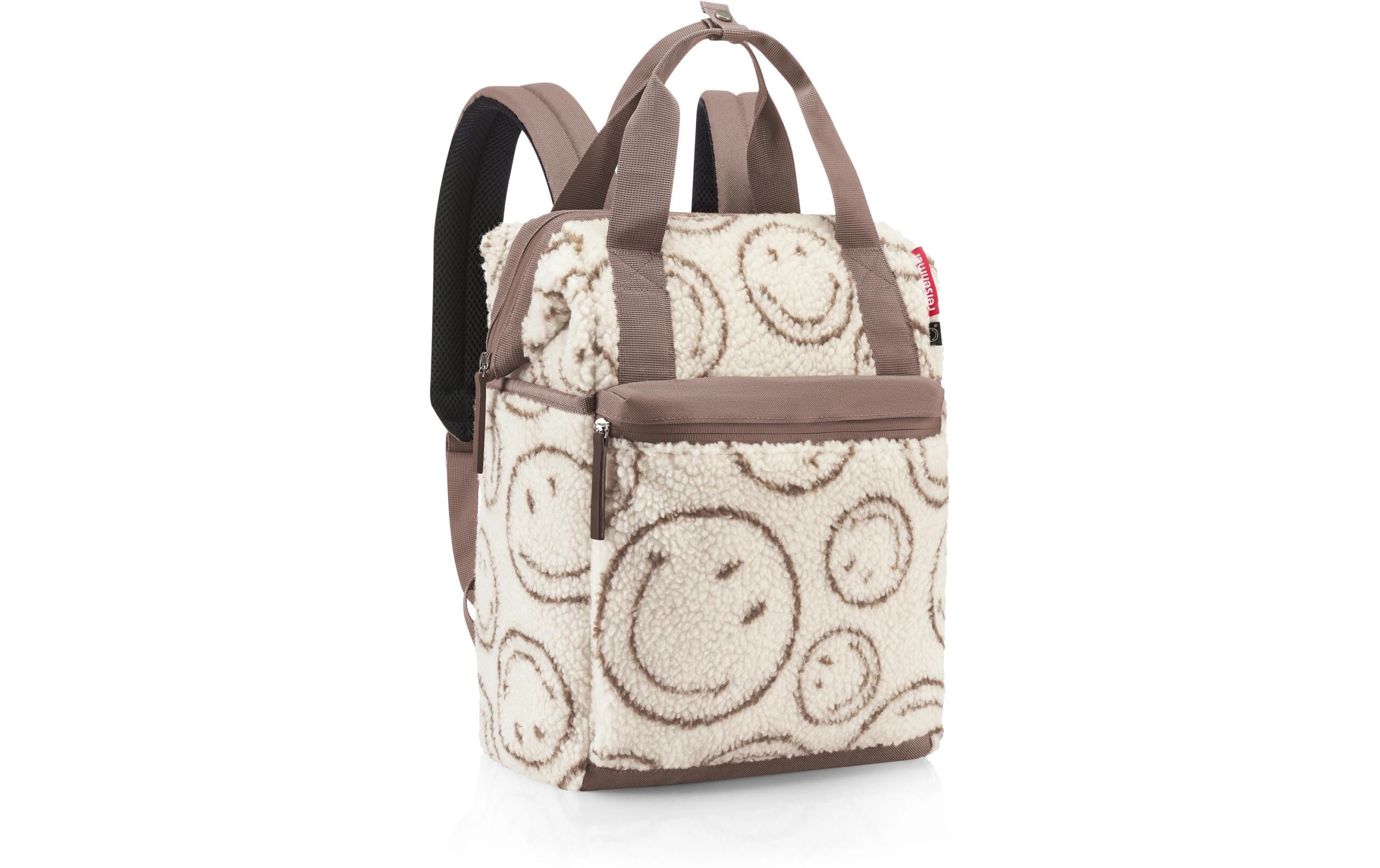 Reisenthel Rucksack Allrounder R 12 l, Smiley Teddy Chocolate