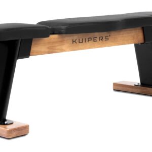 Kuipers Fitness Verstellbare Vollholz-Hantelbank