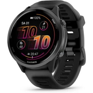 GARMIN Sportuhr Forerunner 570 47 mm Schwarz / Schiefergrau