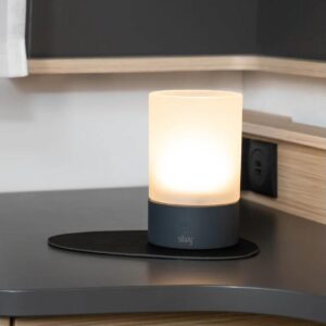 Silwy Magnet-Windlicht WHITE 15 cm
