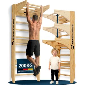 Bare Hands Bare Hands Sprossenwand Holz 200 kg