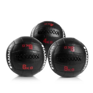 HAMMER Wall Ball Competition 4 kg PVC-Mesh schwarz