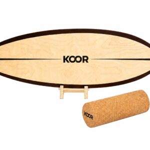 KOOR Balance Board mit Korkrolle