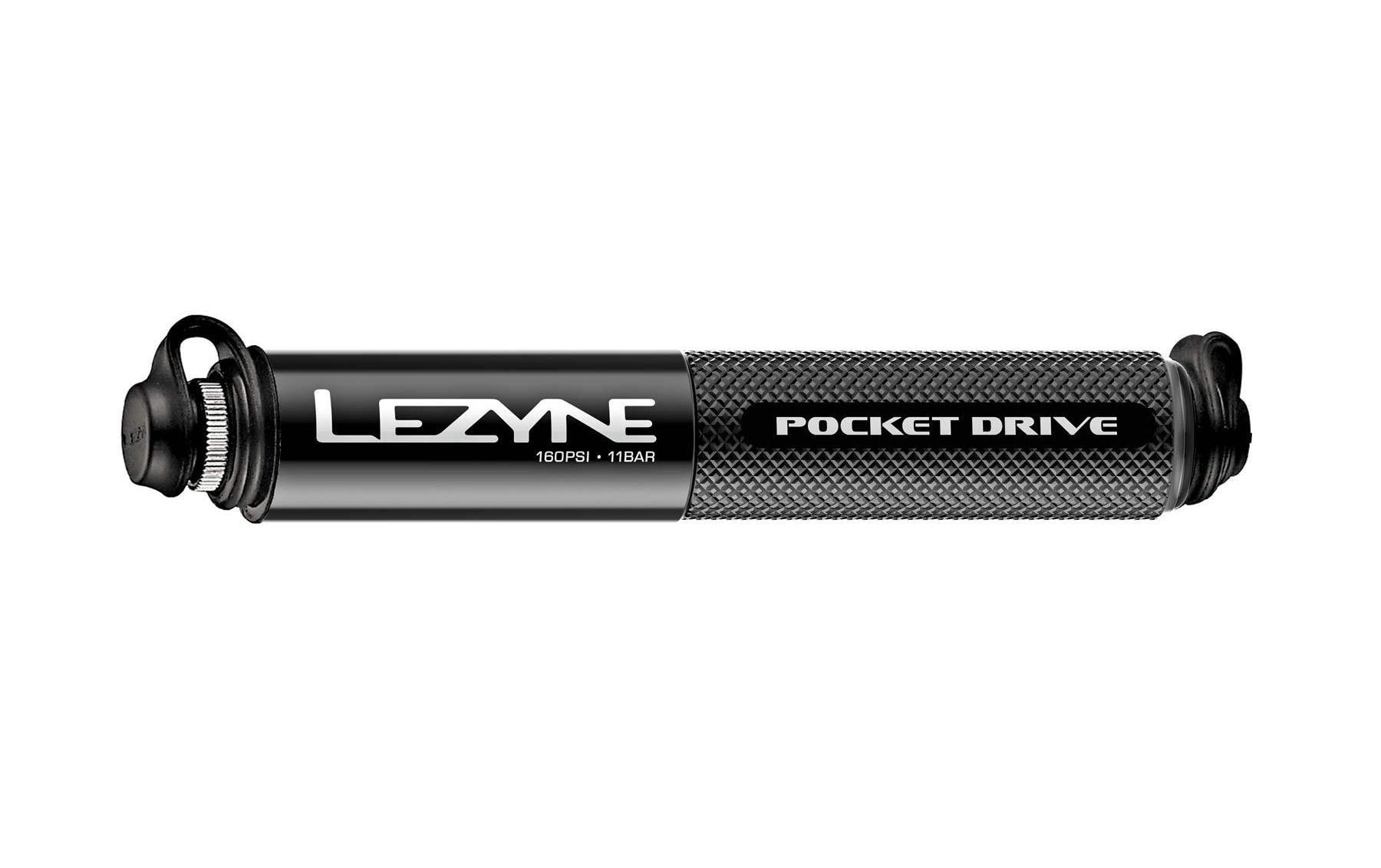 Lezyne Minipumpe Pocket Drive Black