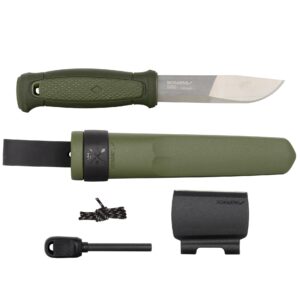 morakniv Survival Knife Kansbol mit Survival Kit (S) (S), Grün