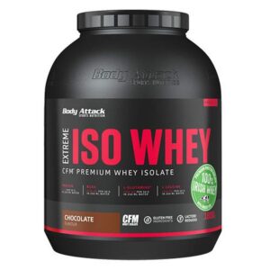Body Attack Pulver Extreme Iso Whey Professional Schokolade 1800 g
