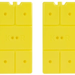 KOOR Kühlelement Arctico L, Doppelpack Giallo