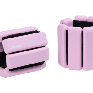 KOOR Gewichtsmanschetten 2 x 0.5 kg, Rosa