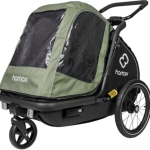 Hamax Regenhaube Pluto M zu Dog Trailer