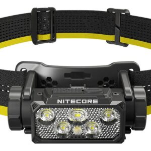 Nitecore Stirnlampe HC60 UHE 1600 Lumen Schwarz/Gelb