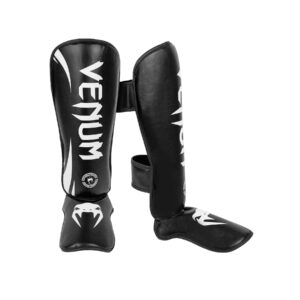 Venum Challenger Standup Shin Guards Weiss/Schwarz, M