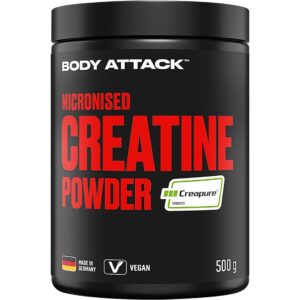 Body Attack Micronised Pure Creatine Pulver Neutral 500 g