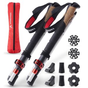 Atacama Teleskop Wanderstöcke, Flip Lock 110-135 cm