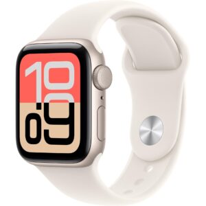 Apple Watch SE 3 40 mm GPS Sport Band Starlight S/M