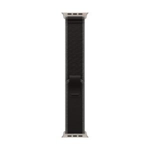 Apple Trail Loop 49 mm Black/Charcoal S/M Natural Titanium