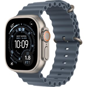 Apple Watch Ultra 3 Natural Titanium Blue Ocean Band